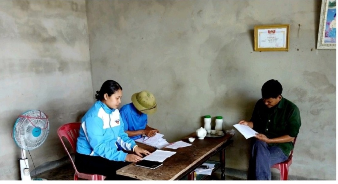 ĐOÀN THANH NIÊN XÃ EA KLY  THỰC HIỆN CÔNG TÁC KIỂM TRA SỬ DỤNG VỐN VAY